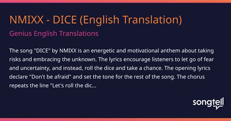 DICE (English Translation) – NMIXX .